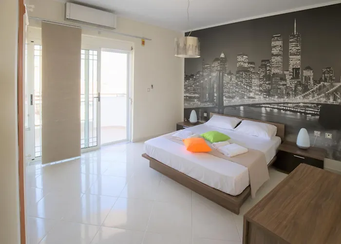 דירה Groovy & Cozy With Private Seaview Rooftop Terrace עיר רודוס