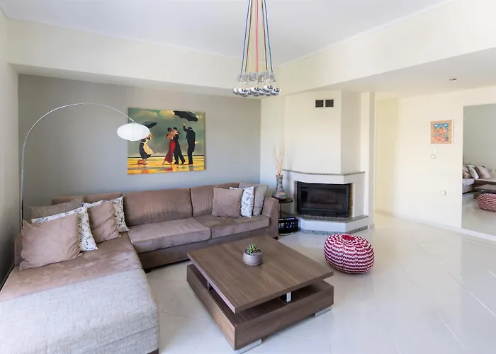 Groovy & Cozy With Private Seaview Rooftop Terrace עיר רודוס