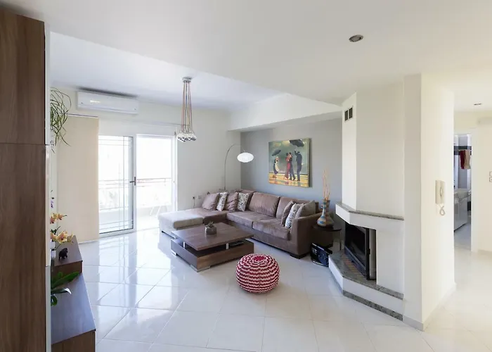 Groovy & Cozy With Private Seaview Rooftop Terrace עיר רודוס