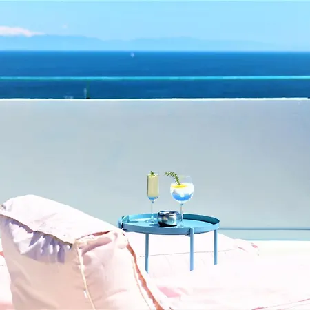 Groovy & Cozy With Private Seaview Rooftop Terrace עיר רודוס