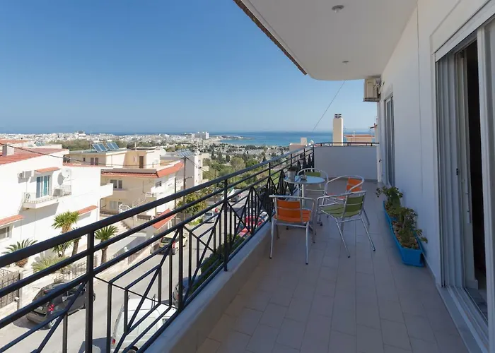 Groovy & Cozy With Private Seaview Rooftop Terrace شقة Rhodes City